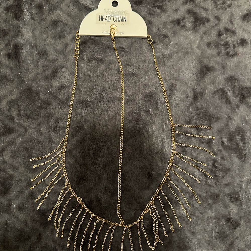 Gold Head Chain